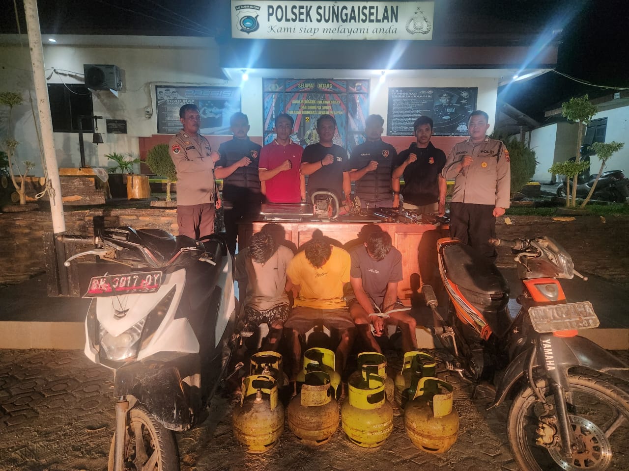 Lagi-Lagi! Polsek Sungaiselan Ungkap Pelaku Curanmor